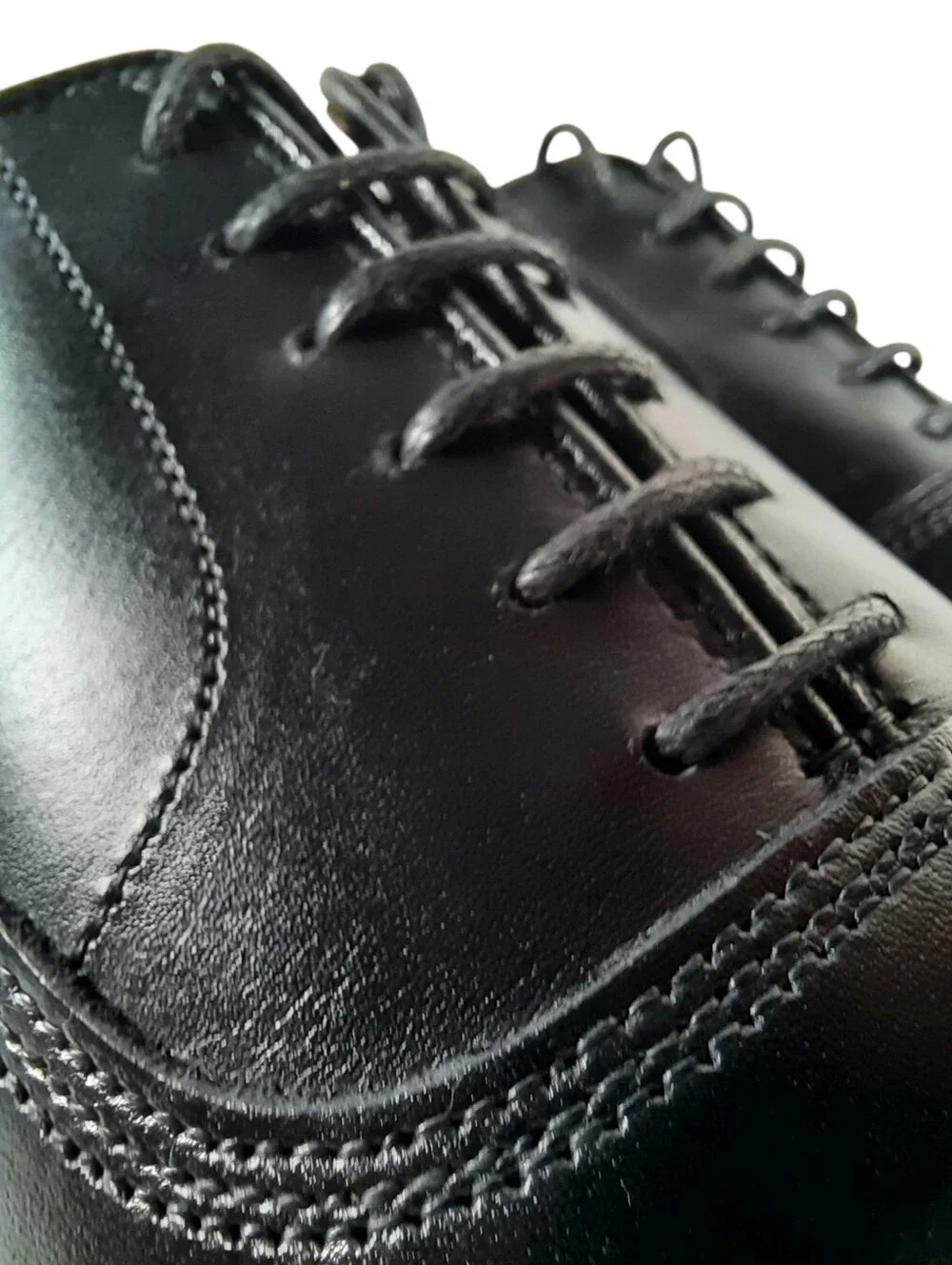 ALLEN EDMONDS Fifth Avenue Balmoral Oxford Brogue Cap Toe USA Dress Bench 6.5